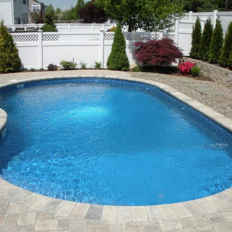 16' x 32' free form pool - Melville, Long Island NY